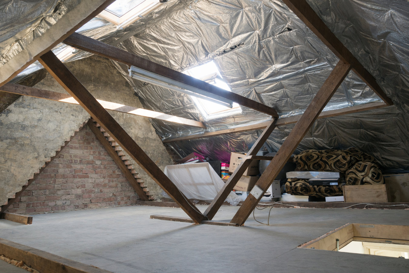 Attic insulation in Bettendorf, IA