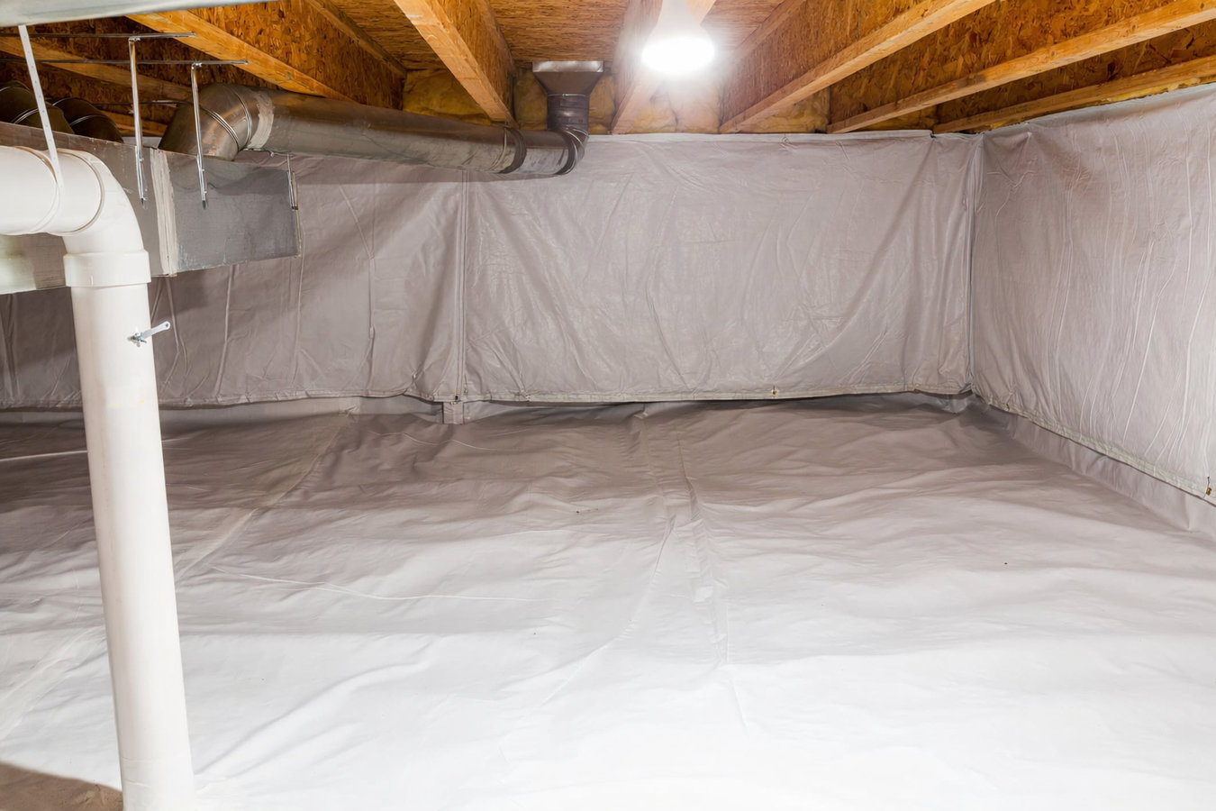Crawl space insulation
